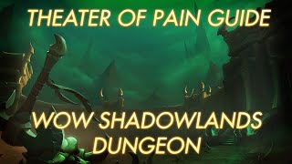 Theater of Pain Guide  WoW Shadowlands Dungeon [upl. by Aicelf]