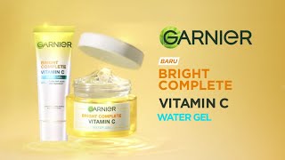 Kulit Lembap 48 Jam dengan Bright Complete Moisturizer Water Gel Terbaru Garnier [upl. by Maclay]