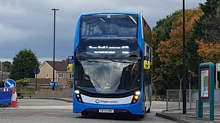 REUPLOAD FULL ROUTE VISUAL  Stagecoach 12  Wallsend  Two Ball Lonnen 11779YX73 PBY [upl. by Nerraw]