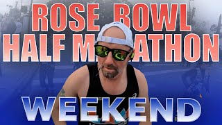 My 2024 Rose Bowl Half Marathon Weekend [upl. by Irabaj]