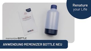 Anwendung memonizerBOTTLE NEU [upl. by Justus]