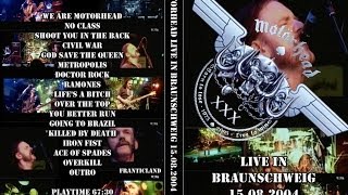 Motörhead Live BraunschweigGermany 2004 Full Concert [upl. by Wildee]