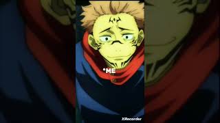 Me VS anime haters jujutsukaisen sukuna anime animexedit indanime jjk [upl. by Kcirdef]