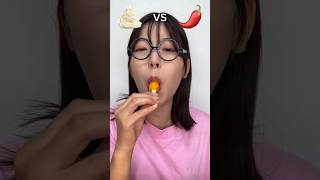 Kindness Stick 🥵😂 VS Spicy Sauce Eating ChallengeMRBROB2 shortvideo help kindness humanity [upl. by Animlehliw]