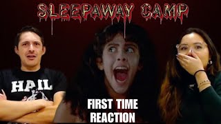 SLEEPAWAY CAMP 1983 FIRST TIME WATCHING MOVIE REACTION [upl. by Ainez]