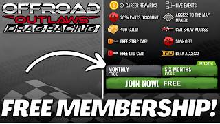 Offroad Outlaws Drag Racing  How To Get Membership For Free [upl. by Saire474]