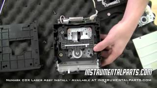 Numark CDX CD Drive Transport Laser Assembly Install  Instrumentalpartscom [upl. by Zel125]