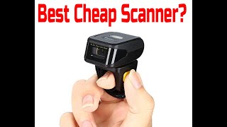 Eyoyo Wireless Ring Barcode Scanner Better than OpticonKDC [upl. by Esenwahs]