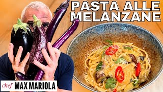 Pasta con le Melanzane in bianco così buona non lhai mai mangiata Ricetta di Chef Max Mariola [upl. by Ataynik]