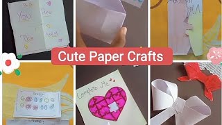 Cute Paper Gifts ❤️✨ craftideas [upl. by Oz]