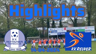 Sv Heythuysen vv Reuver First Team 40 football voetbal [upl. by Wahs]