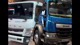 DAF LF 2020 vs Fuso Canter 2020 [upl. by Aimal]