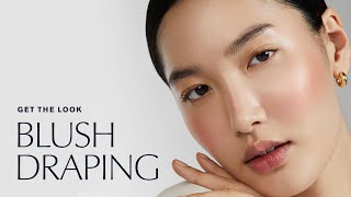 Estée Lauder UK  Get The Look Blush Draping [upl. by Allerim427]