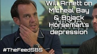 Will Arnett on Micheal Bay and Bojack Horsemans depression [upl. by Nnyleak]