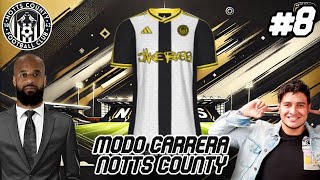 MODO CARRERA FC 25 Road To Glory con el NOTTS COUNTY 8  UN MERCADO COMPLICADO ¡AYUDA [upl. by Amir]