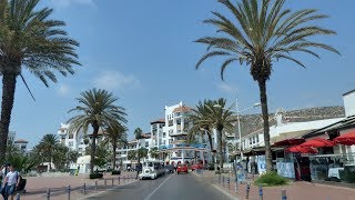 PROMENADE SUR LA CORNICHE BORD DE MER  AGADIR  MAROC [upl. by Towland960]