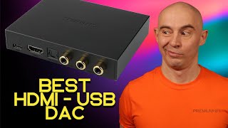 SMSL PS100 best budget USB DAC with HDMI ARC [upl. by Cowey]