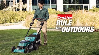 MAKITA  Rule the Outdoors  LXT Cordless Lawn Mower and Blower 30 sec [upl. by Hearn731]