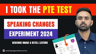 PTE Speaking Changes 2024  Working Describe Image and Retell Lecture Templates  Language Academy [upl. by Bentlee]