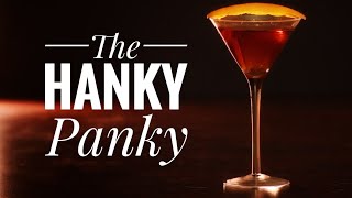 How To Make The Hanky Panky  Drinks Made Easy [upl. by Aehsrop]