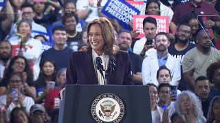 LIVE Beyoncé joins Vice President Kamala Harris for campaign rally in Houston Texas [upl. by Shayla]