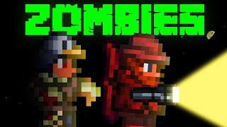 Can I Survive the ZOMBIE APOCALYPSE in Terraria [upl. by Bobbie]