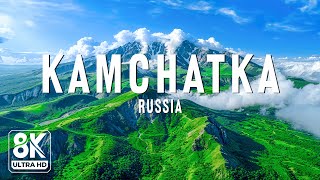 Kamchatka 8K UHD  Soar Over Russias Most Volcanic Peninsula Admire Its Diverse Wildlife [upl. by Acinet]