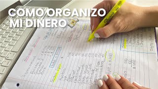 Cómo organizo mi dinero 💰  Ingresos gastos presupuesto  Finanzas personales [upl. by Adorne]