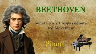 Beethoven Sonata No23 Appassionata 3rd Movement [upl. by Gypsie679]