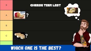 Cheese Tier List [upl. by Kcirdnekel]