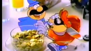 Cookie Crisp Cereal Vintage 1985 Commercial [upl. by Stewardson]