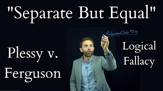 Plessy v Ferguson  The Logical Flaw in this Infamous Supreme Court Case [upl. by Lienad]