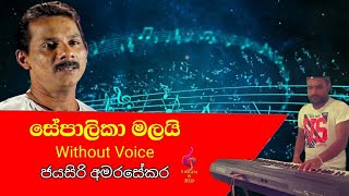 Sepalika malai karaoke with lyrics සේපාලිකා මලයි Jayasiri Amarasekara [upl. by Enirual635]