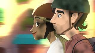 Gabry Ponte Sean Paul Natti Natasha  Born To Love Ya Animated Video [upl. by Alene]