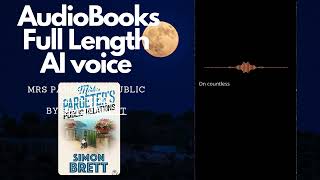 Book Mrs Pargeters Public Relations  by Simon Brett  AudioBooks Full Length AI voice [upl. by Aciamaj220]