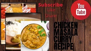 cari poule recette poule dans masala chicken masala curry recipe  curry de poulet [upl. by Corvin813]