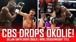 BillamSmith DROPS Okolie Wins WBO Cruiserweight Title Post Fight Review NO FOOTAGE [upl. by Snapp718]