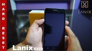 Lanix X520 Hard Reset Restaurar de Fabrica [upl. by Cyndie]