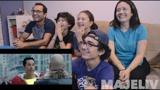 SHAZAM TEASER  TRAILER REACTION  MAJELIV 2018 [upl. by Bacchus]