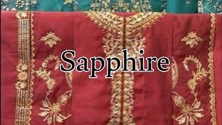 Sapphire New Launching Luxury Chiffon Collection 2024 Sapphire New Winter Collection Unstitched [upl. by Abehshtab161]