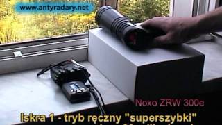 Antyradar rozdzielny Noxo 300e kontra radar Iskra quottryb superszybkiquot [upl. by Norvall]