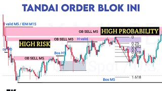 ORDER BLOCK HIGHT RISK  Cara Menggunakan Struktur Retrace [upl. by Aneelehs114]