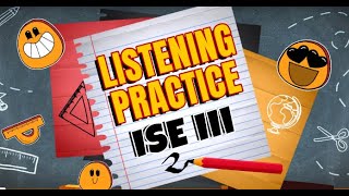 TRINITY ISE III LISTENING TASKS NUMBER 2 DATING [upl. by Ocnarfnaig]