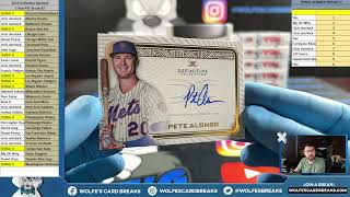 2023 Topps Definitive Baseball 1 Box PYT Break 3 [upl. by Ennovihc]