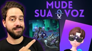 Como Alterar Sua Voz no PC em Tempo Real EaseUS VoiceWave Tutorial [upl. by Eiderf]