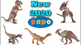 New Papo 2020 Dinosaurs Revealed My Thoughts and Opinions [upl. by Esiahc]