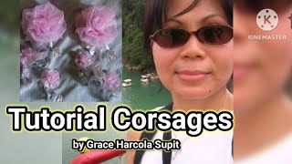 Tutorial Corsages  Kain Organdi halus  3 September 2024 [upl. by Hamehseer]