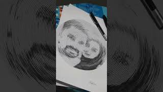 Spiral Betty Art🎨drawing spiralart viral subscribe youtuber shorts [upl. by Kieger704]