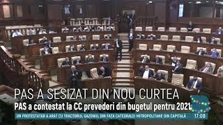 Legea bugetului pentru anul 2021 contestată la Curtea Constituţională de către fracţiunea PAS [upl. by Ulphiah585]