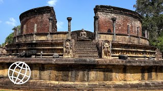 Ancient City of Polonnaruwa Sri Lanka Amazing Places 4K [upl. by Ahsenauj]